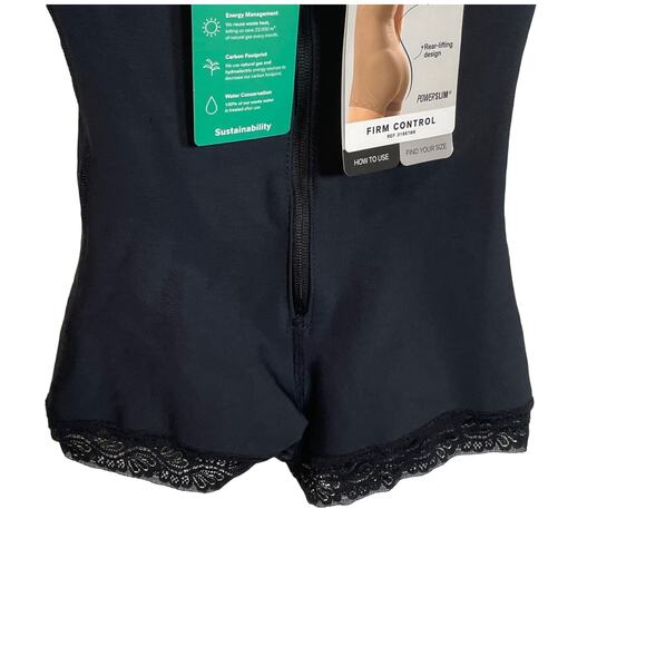 Leonisa  Firm Compression Boy Shorts Bottom Body Shaper - Black small - Picture 3 of 16